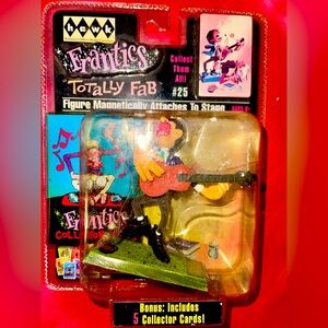 HAWK Frantics Collectible TOTALLY FAB Figure #25 + 5 Bonus Collector Cards